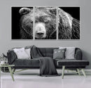 399 Grizzly Bear Canvas Print | Ready to Hang Wall Art |