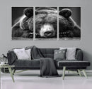 Resting Grizzly 399 Bear Canvas Print | Ready to Hang Wall