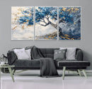 Abstract Tree Painting Canvas Wall Art | Tree of Life