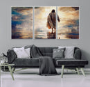 Jesus Walking on Water Wall Art | Ready to Hang Spiritual