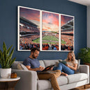 Oregon State Beavers Football Team Print - Corvallis Reser