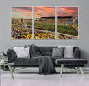 University of Wyoming Cowboys Football Team Print - Laramie by MyGreatCanvas | Canvas Wall Art Prints | Photo Prints & Wall Decor