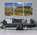 University of Wyoming Cowboys Football Team Print - Laramie
