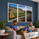 University of Wyoming Cowboys Football Team Print - Laramie