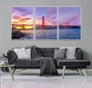 Golden Gate Bridge Wall Art Canvas Print – Framed San by MyGreatCanvas | Canvas Wall Art Prints | Photo Prints & Wall Decor