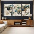 Framed Vintage World Map Wall Art – Abstract Map Canvas by MyGreatCanvas | Canvas Wall Art Prints | Photo Prints & Wall Decor