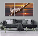 Old War Plane Wall Art Canvas Print by MyGreatCanvas | Canvas Wall Art Prints | Photo Prints & Wall Decor