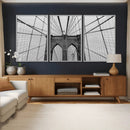 Large Brooklyn Bridge Wall Art Canvas Print