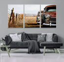 Classic Cars Vintage Wall Art Canvas Print