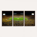 Stadium in Michigan Wall Art Canvas Print, Framed American