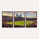 Chicago Bears Soldiers Field Wall Art Canvas Print – Framed