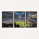 Chicago Dome Stadium Wall Art Canvas Print – Framed Modern