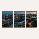 Chicago Bears Soldiers Field Wall Art Canvas Print – Framed