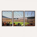 Cleveland Browns Stadium Wall Art Canvas Print – Framed NFL