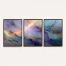 Colorful Abstract Canvas Wall Art Print, Vibrant Popup Color Art Print