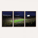 Michigan Wolverines Football Canvas Wall Decor, Football