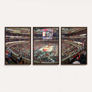 United Center Chicago Bulls Stadium Wall Art Canvas Print