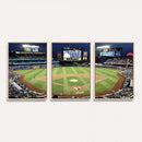 Citi Field Wall Art Print | 3-Panel New York Mets Baseball