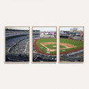 New York Yankees Baseball Team Print - Yankee Stadium Wall