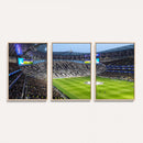 Tottenham Hotspur Stadium Canvas Print, Match Day Triple
