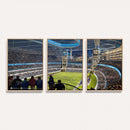 Chicago Dome Stadium Wall Art Canvas Print – Framed Modern