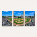 Wrigley Field Baseball Stadium Canvas Wall Art – Packed