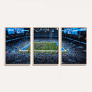 Detroit Lions Stadium Wall Art Canvas Print, Football Field