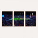 Ole Miss Rebels Vaught Hemingway Stadium Wall Art Canvas