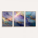 Colorful Abstract Canvas Wall Art Print, Vibrant Popup Color Art Print