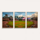 St. Louis Cardinals Baseball Team Print - Busch Stadium Wall