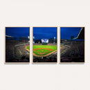 Truist Park Night Game Canvas Art - Atlanta Braves Stadium