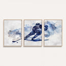 Hockey Player Wall Art Canvas Print - Sports-Inspired