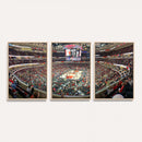 United Center Chicago Bulls Stadium Wall Art Canvas Print
