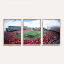 Cincinnati Bearcats Football Team Print - Nippert Stadium Wall Art Canvas Print