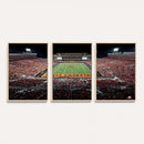 Boone Pickens Stadium Wall Art Oklahoma State Cowboys Print