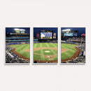 Citi Field Wall Art Print | 3-Panel New York Mets Baseball