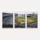 New York Yankees Baseball Team Print - Yankee Stadium Wall