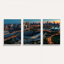 Chicago Bears Soldiers Field Wall Art Canvas Print – Framed