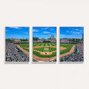 Wrigley Field Baseball Stadium Canvas Wall Art – Packed