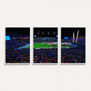 Ole Miss Rebels Vaught Hemingway Stadium Wall Art Canvas