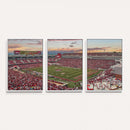 Donald W. Reynolds Razorback Stadium Wall Art Canvas Print –