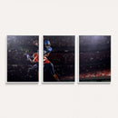 American Football Wall Art Canvas Print, Stadium Sport Wall