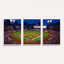 St. Louis Cardinals Baseball Team Print - Busch Stadium Wall