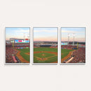 Cincinnati Reds Baseball Print Canvas- Cincinnati