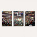 United Center Chicago Bulls Stadium Wall Art Canvas Print