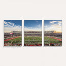 Framed Houston Cougars Football Team Print - Houston TDECU
