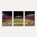Wisconsin Badgers Football Team Print Canvas- Madison Camp