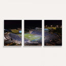Duke University Blue Devils Football Print Canvas - Durham