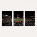 Framed Texas Tech Red Raiders Stadium Canvas, Texas Tech Red