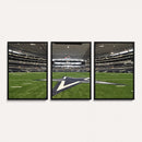 Dallas Cowboys Football Team Print - Arlington AT&T Stadium